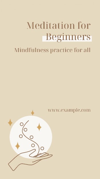 Meditation Facebook story template, editable | Free PSD Template - rawpixel
