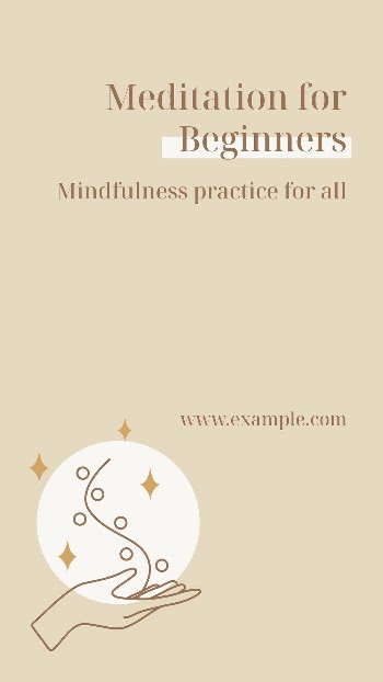 Meditation Instagram story template, editable | Free Vector Template - rawpixel