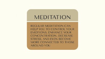 Meditation presentation template, health & | Free PSD Template - rawpixel