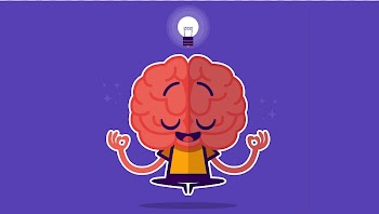 Meditation The Cartoon Animation, Brain transparent background PNG clipart