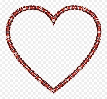 Medium Image - Blue Frame Heart Png