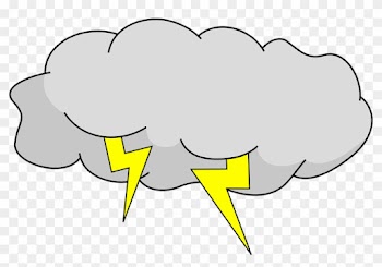Medium Image - Cartoon Storm Cloud