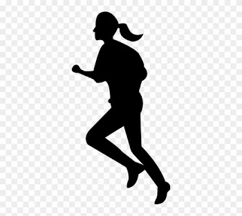 Medium Image - Girl Running Clipart Transparent