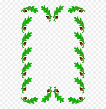 Medium Image - Page Border Of Leaves