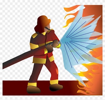 Medium Image - Png Clipart Firefighter