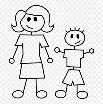 Medium Image - Stick People Clip Art