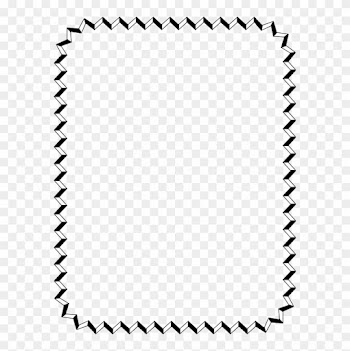 Medium Image - Zig Zag Border Clipart