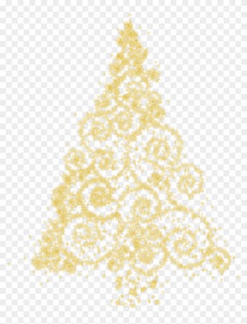 Medium Size Gold Christmas Tree Png Clip Art Best Web - Gold Christmas Tree Clipart