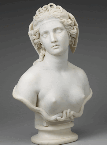 Medusa (ca. 1854) sculpture in high | Free Photo - rawpixel