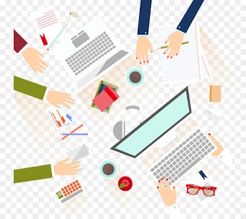 Meeting Business Flat design Illustration - Meeting picture 