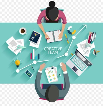 Meeting Flat design Brainstorming Business - Vector meeting 