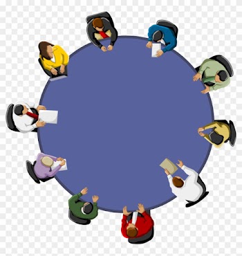 Meeting Office Table Clip Art - Clip Art