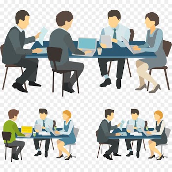 Meeting Royalty-free Illustration - Vector Business People 