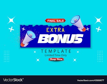 mega discount big sale banner sticker