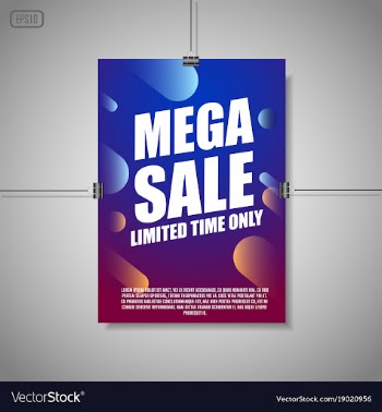 mega sale background