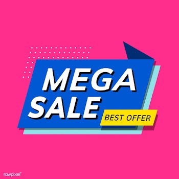 Mega sale best offer shop promotion advertise.. | Free stock vector - 538300