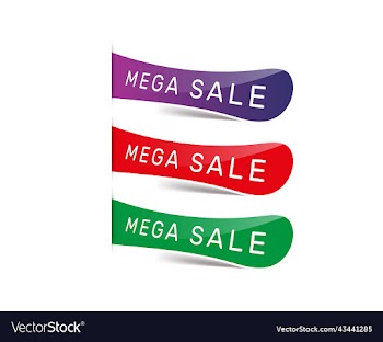 mega sale button eps