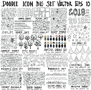 MEGA set of doodles vector. Super collection of christmas, ribbon, frame, heart, school, font, arrow, summer, tree, business, sport, party, info, shopping, bubble, city scape, avatar, star, easter