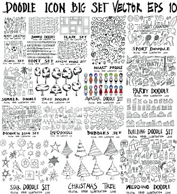 MEGA set of doodles vector. Super collection of christmas, ribbon, frame, heart, school, font, arrow, summer, tree, business, sport, party, info, shopping, bubble, home, avatar, star, easter, wedding,