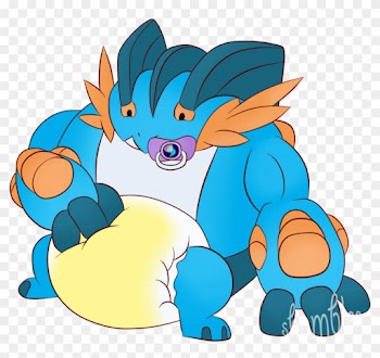 Mega Swampert By The Shambles On Deviantart - Baby Mega Swampert