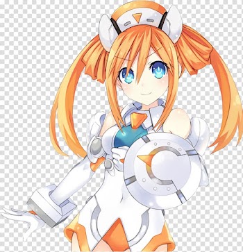 Megadimension Neptunia VII Sega Video game Compile Heart, orange heart transparent background PNG clipart