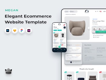 Megan - Elegant E-commerce Website Template