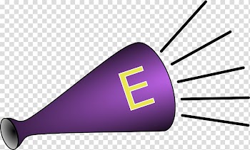 Megaphone Free content Cheerleading , Purple speaker transparent background PNG clipart