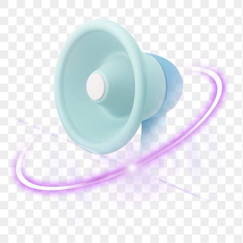 Megaphone png, 3D digital sticker, | Free PNG - rawpixel