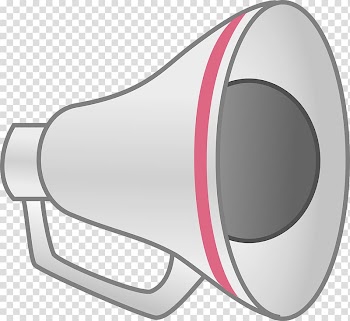Megaphone , White megaphone transparent background PNG clipart