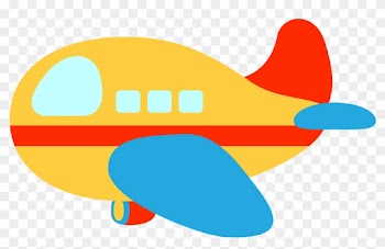 Meios De Transporte - Cute Airplane Clipart Png