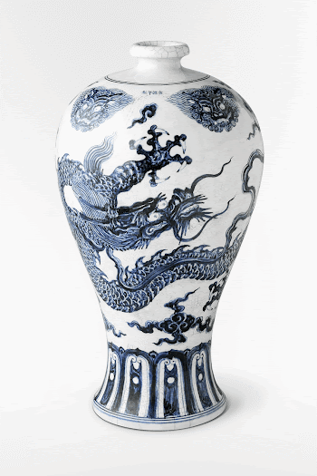 Meiping vase decorated with a dragon | Free Photo - rawpixel