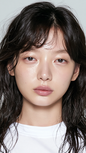 Melancholic Portrait of a Young East Asian Woman
