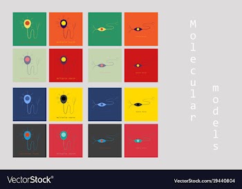 Melatonin hormone molecule in humans it plays a vector image