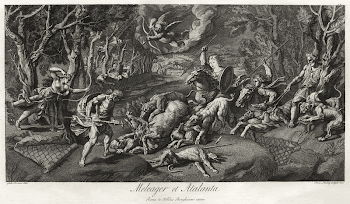 "Meleager et Atalanta", from a drawing | Free Photo - rawpixel
