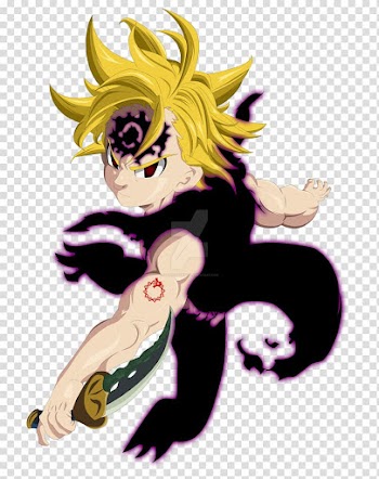 Meliodas The Seven Deadly Sins Anime, Anime transparent background PNG clipart