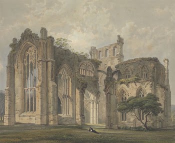 Melrose Abbey from the West | Free Photo - rawpixel