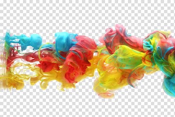 Melt in water color ink transparent background PNG clipart
