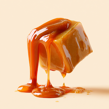 Melted Caramel Cube