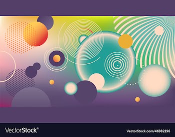 memphis geometric shape design retro elements