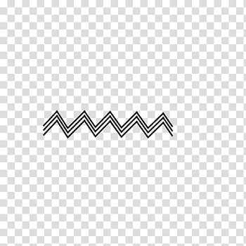 Memphis  made, black line illustration transparent background PNG clipart