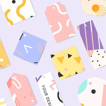 Memphis pattern cards collection | Free stock vector - 579917