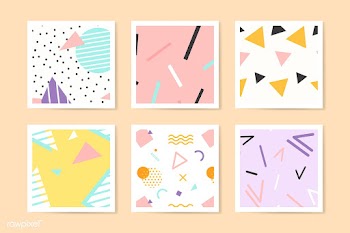 Memphis pattern collection | Free stock vector - 579883