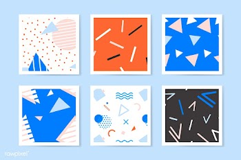 Memphis pattern collection | Free stock vector - 579886