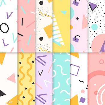 Memphis pattern collection | Free stock vector - 579889