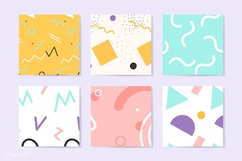 Memphis pattern collection | Free stock vector - 579896