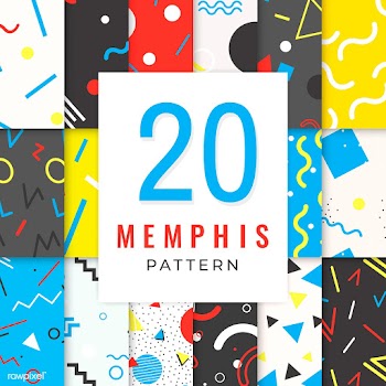 Memphis pattern collection | Free stock vector - 579900