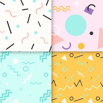 Memphis pattern collection | Free stock vector - 579918