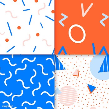 Memphis pattern collection | Free stock vector - 579920