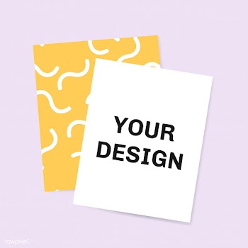 Memphis pattern mockup collection | Free stock vector - 579924