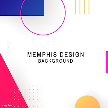Memphis patterned background | Free stock vector - 595771